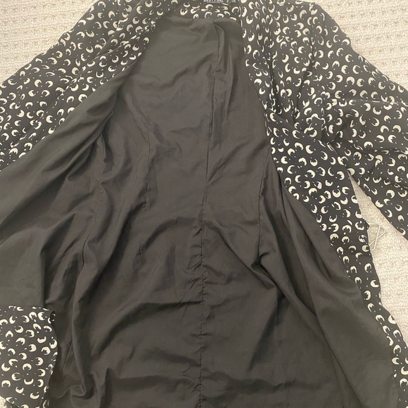 Puff sleeved wrap around mini dress/tunic top- size 6 - Picture 4 of 4